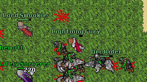 Lightning Fury on screen