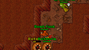 Bomb funk on screen