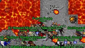 Furia Roja on screen