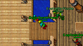 Zeus Destroyer on screen
