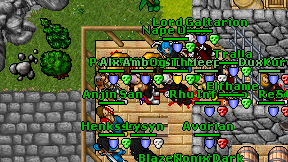 Dark-frok on screen