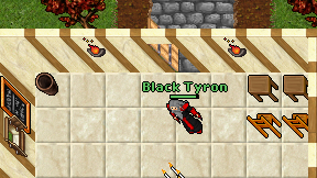 Black Tyron on screen