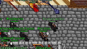 Royal'miko on screen