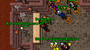 Demipate on screen