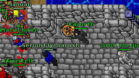 Kazorth on screen