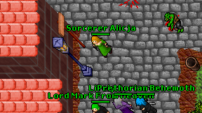 Sorcerer Alicja on screen