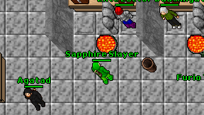 Sapphire Slayer on screen