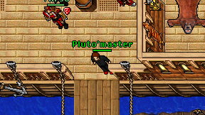 Pluto'master on screen