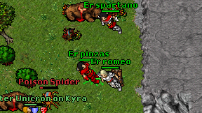 Er spartano on screen