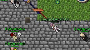 Lady Annette on screen