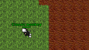 Classic monkey on screen