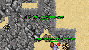 Dark Force Ownage on screen