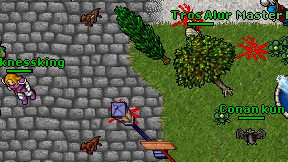 Darknessking on screen
