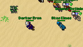Darker Eron on screen