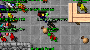 Lady Tenebrus on screen