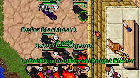 Defoz Blackheart on screen
