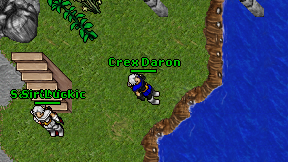 Crex Daron on screen