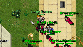 Lady Dbust on screen