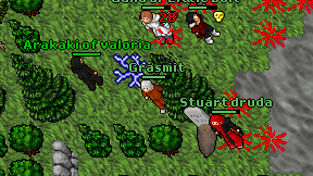 Grasmit on screen