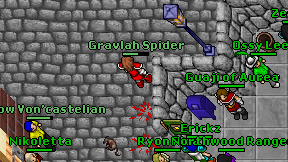Gravlah Spider on screen