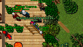 Malignant Darkness on screen