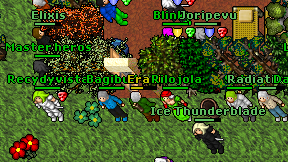 Dark Blazin on screen