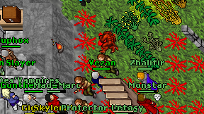 Vezan on screen