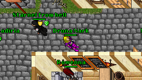 Druna Nark on screen