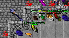 Lady Aranelle on screen