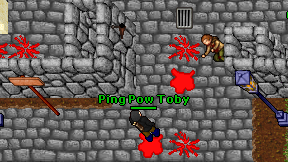 Ping Pow Toby on screen