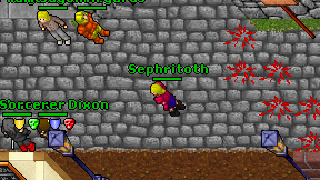 Sephritoth on screen