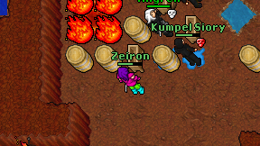 Zeiron on screen