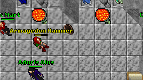 Armagedon Hammer on screen