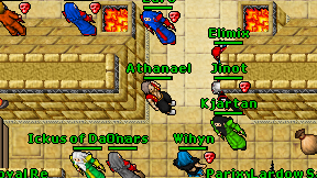 Athanael on screen