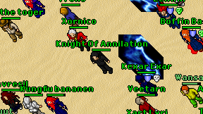 Knight Of Annilation on screen