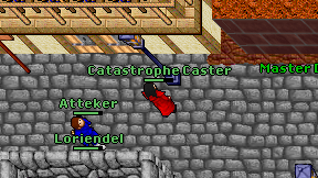 Catastrophe Caster on screen