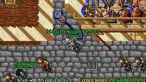 Magic Supssesor on screen