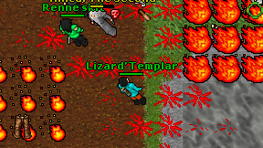 Lizard'Templar on screen