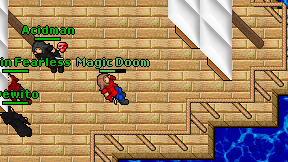 Magic Doom on screen