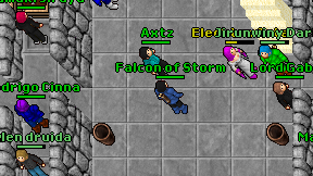 Falcon of Storm on screen