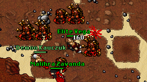 Elite Vega on screen