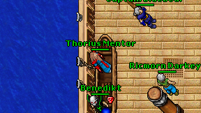 Thorius Mentor on screen