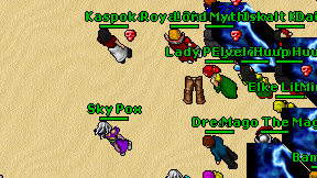 Sky Pox on screen
