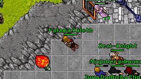 Falama Valeth on screen
