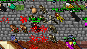 Reddar on screen