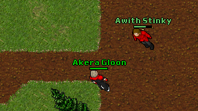 Akera Gloon on screen