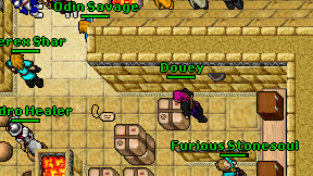 Douey on screen