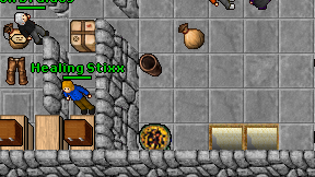 Healing Stixx on screen