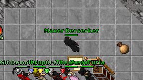 Maxer Berserker on screen