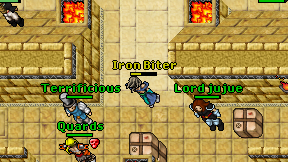 Iron Biter on screen